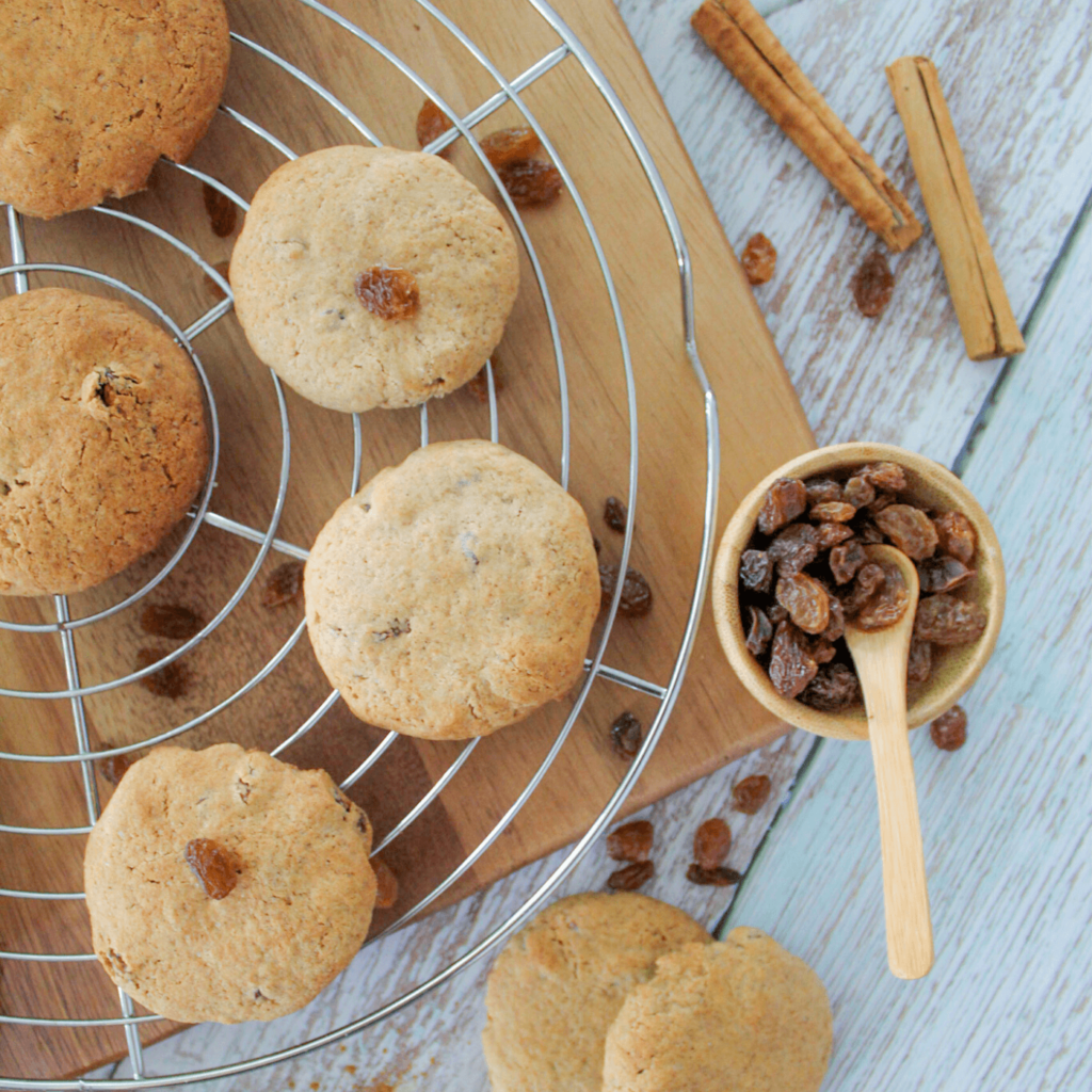 Rozijnen koekjes