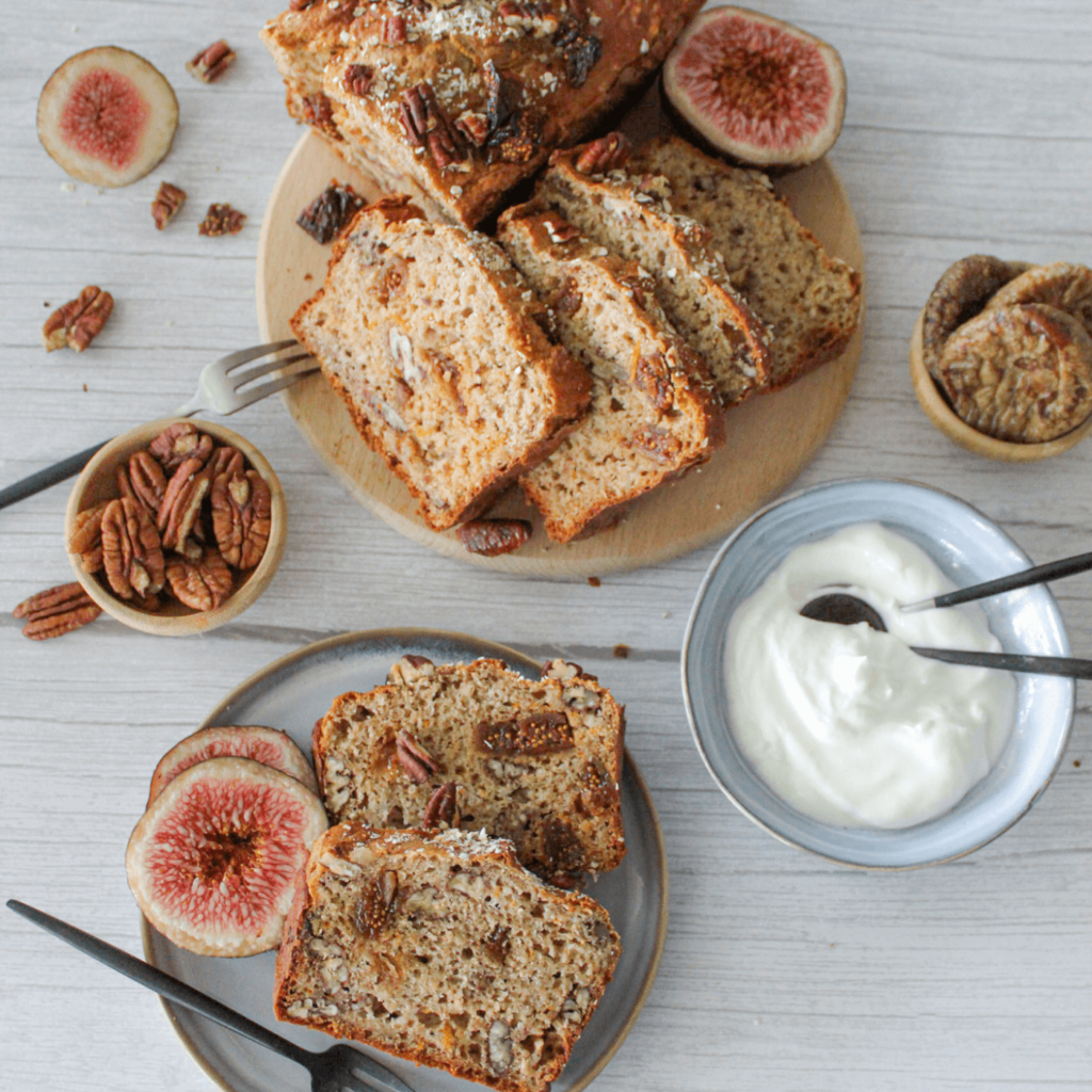 Vijgen pecannoten brood