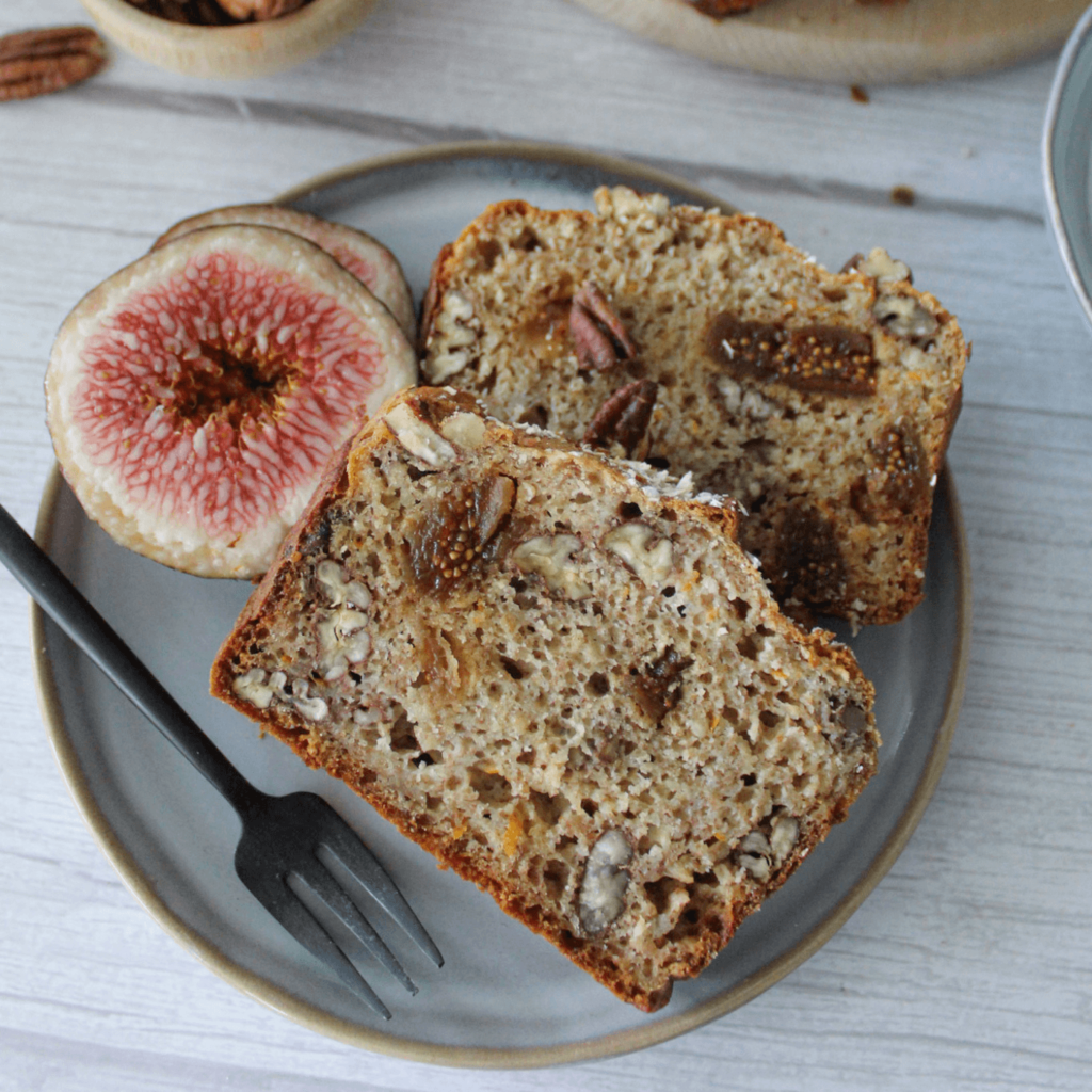 Vijgen brood met pecannoten