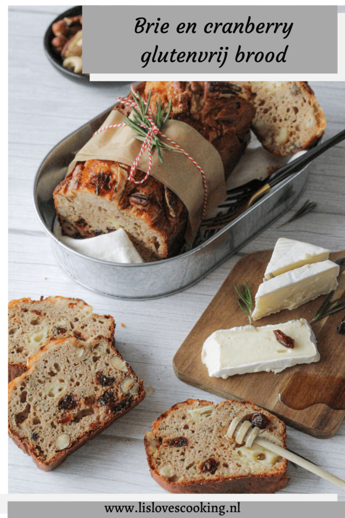 Brie en cranberry brood