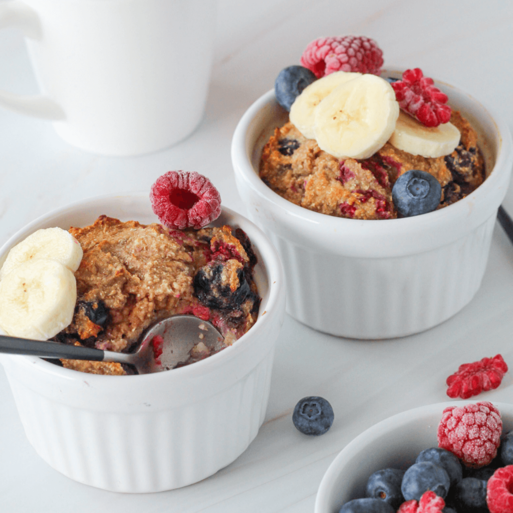 Bananenbrood baked oats