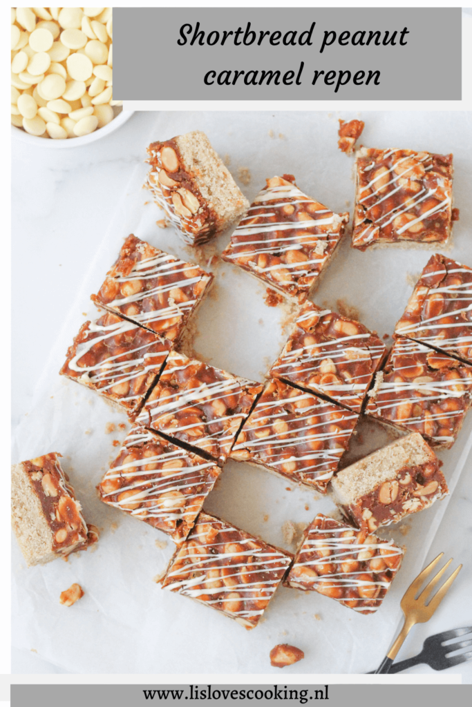 Shortbread peanut caramel repen