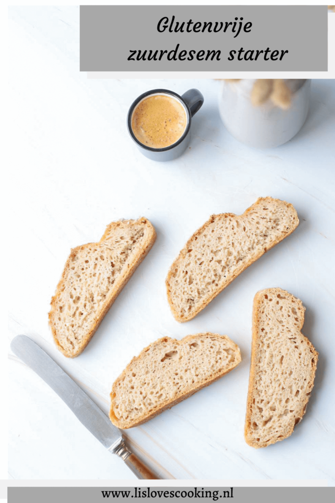 Glutenvrije zuurdesem starter