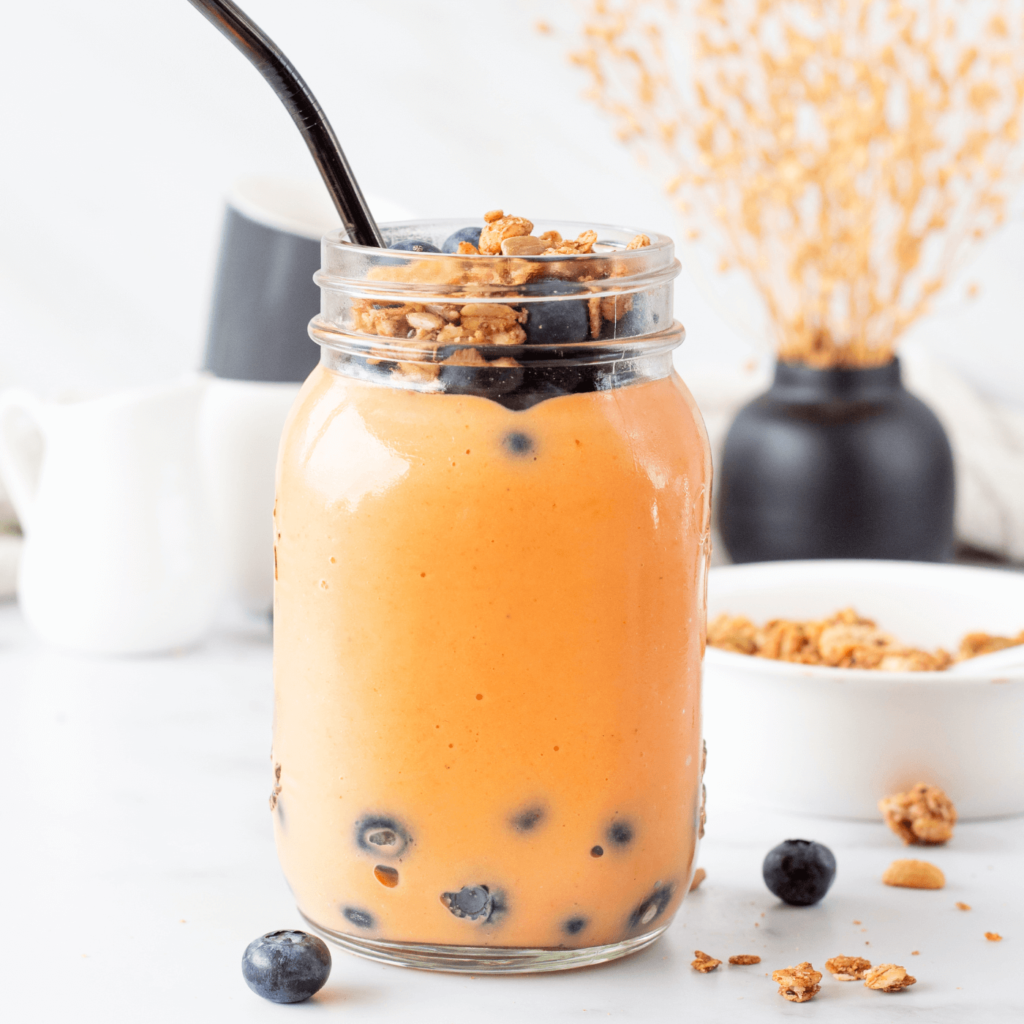 Frisse wortel smoothie