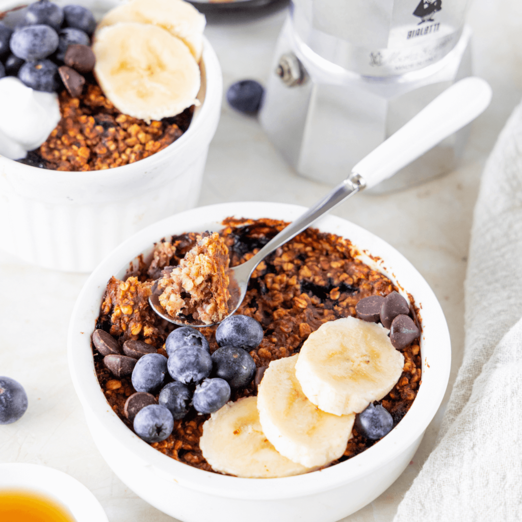 Koffie baked oats