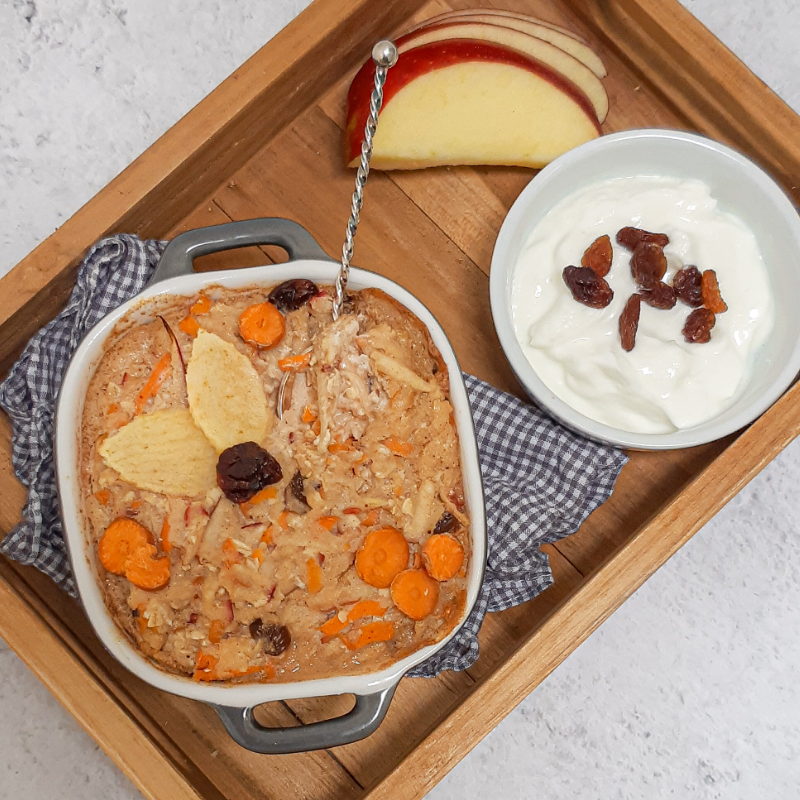 Carrotcake baked oats