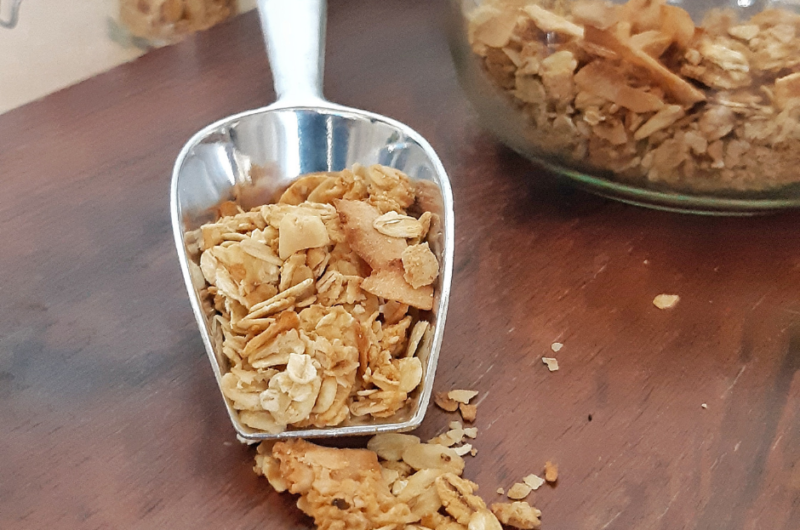 Pindakaas granola