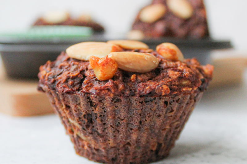 Gezonde chocolade muffins