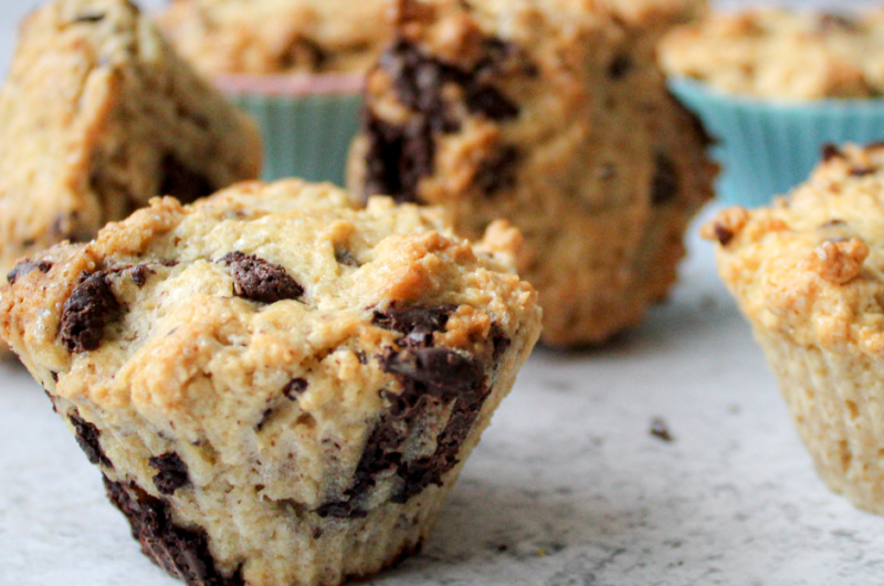 Choco chip muffins