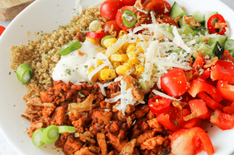 Vegetarisch burrito bowl