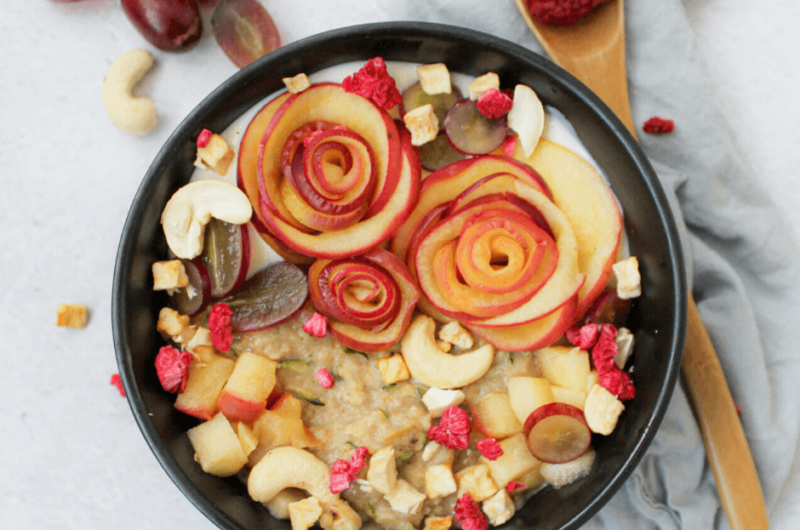 Courgette appel oats