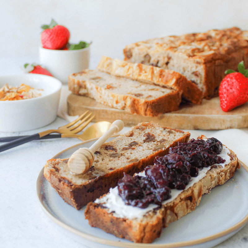 Glutenvrij rozijnen feestbrood