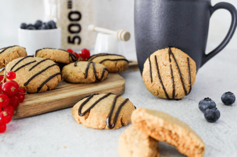 Crunchy haverzemelen koekjes