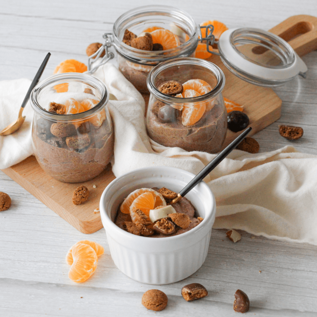 Sinterklaas chocolade mousse