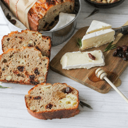 Brie en cranberry brood