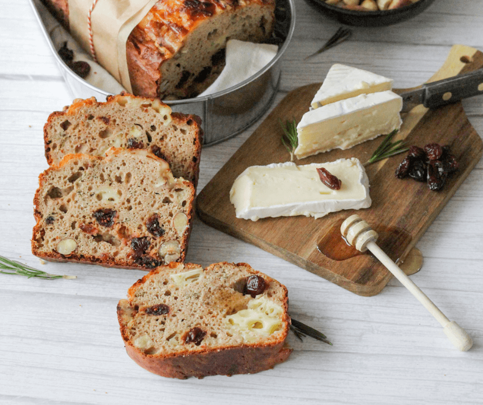 Brie en cranberry brood