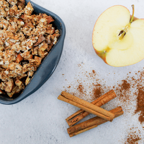 Easy appel crumble