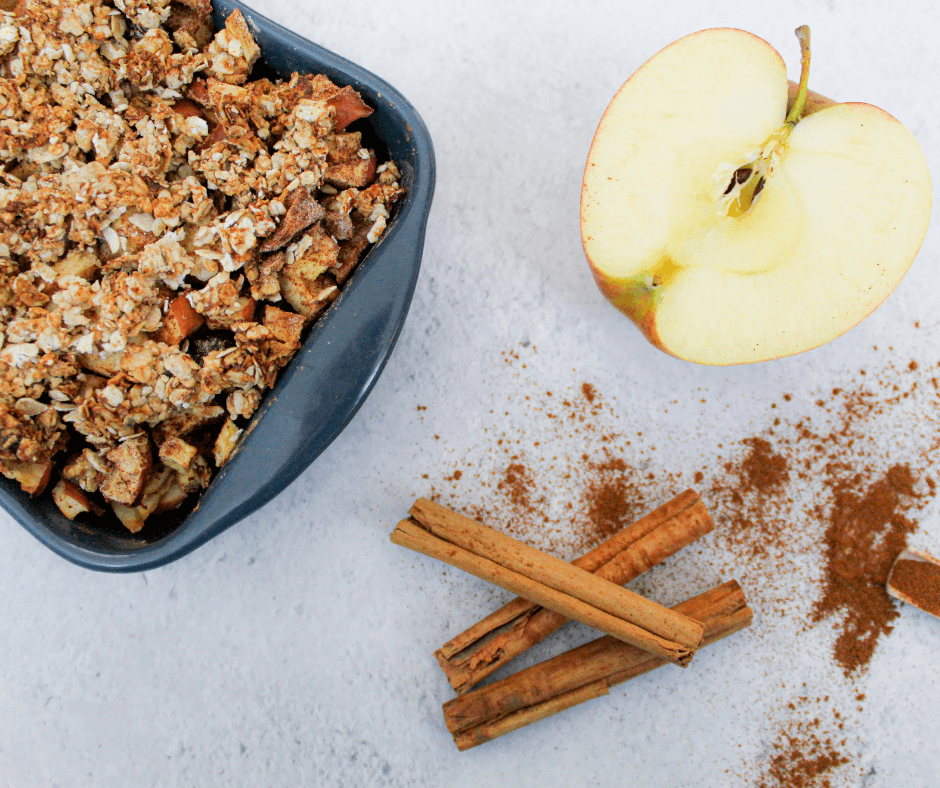 Easy appel crumble