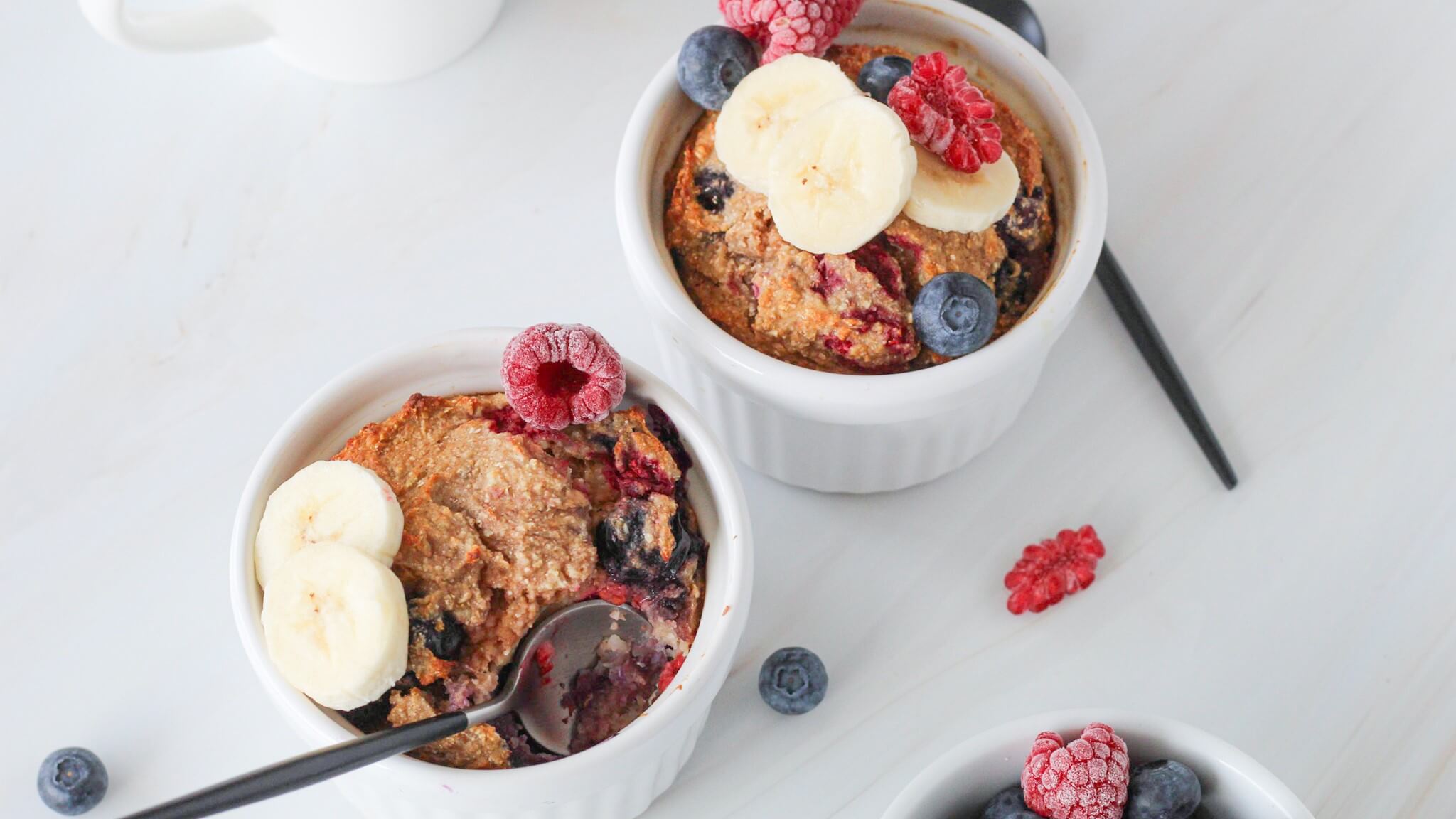 Bananenbrood baked oats