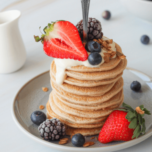 Glutenvrije zuurdesem discard pancakes