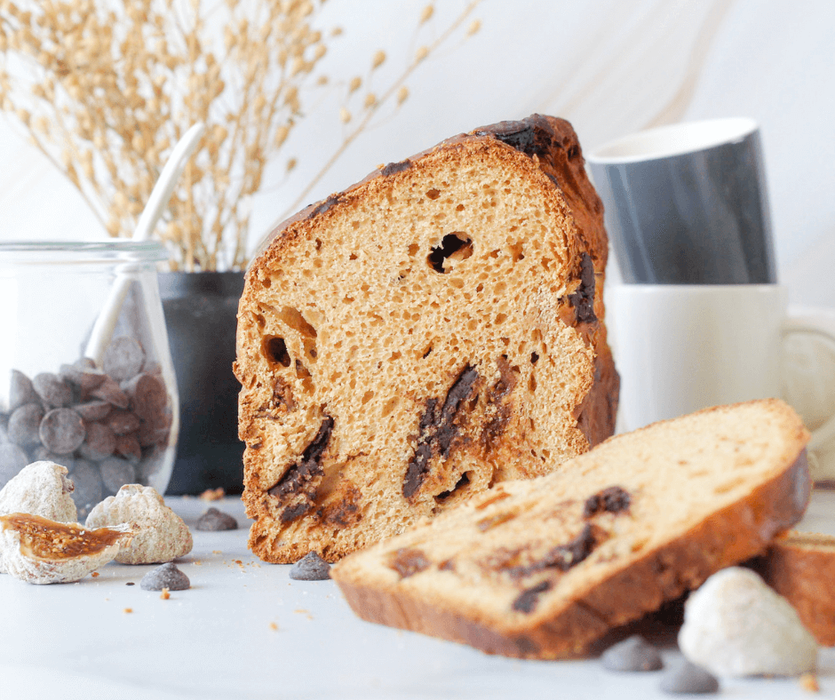 Makkelijk glutenvrij zoet gevuld brood