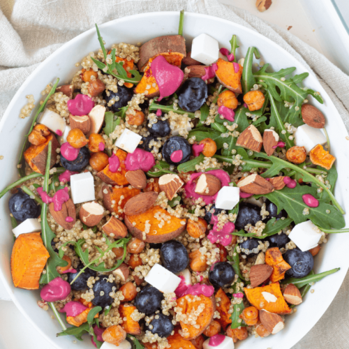 Frisse quinoa lente salade