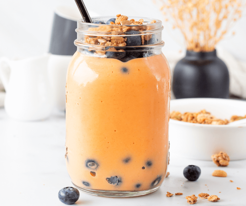 Frisse wortel smoothie