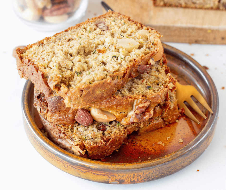 Glutenvrij courgette brood