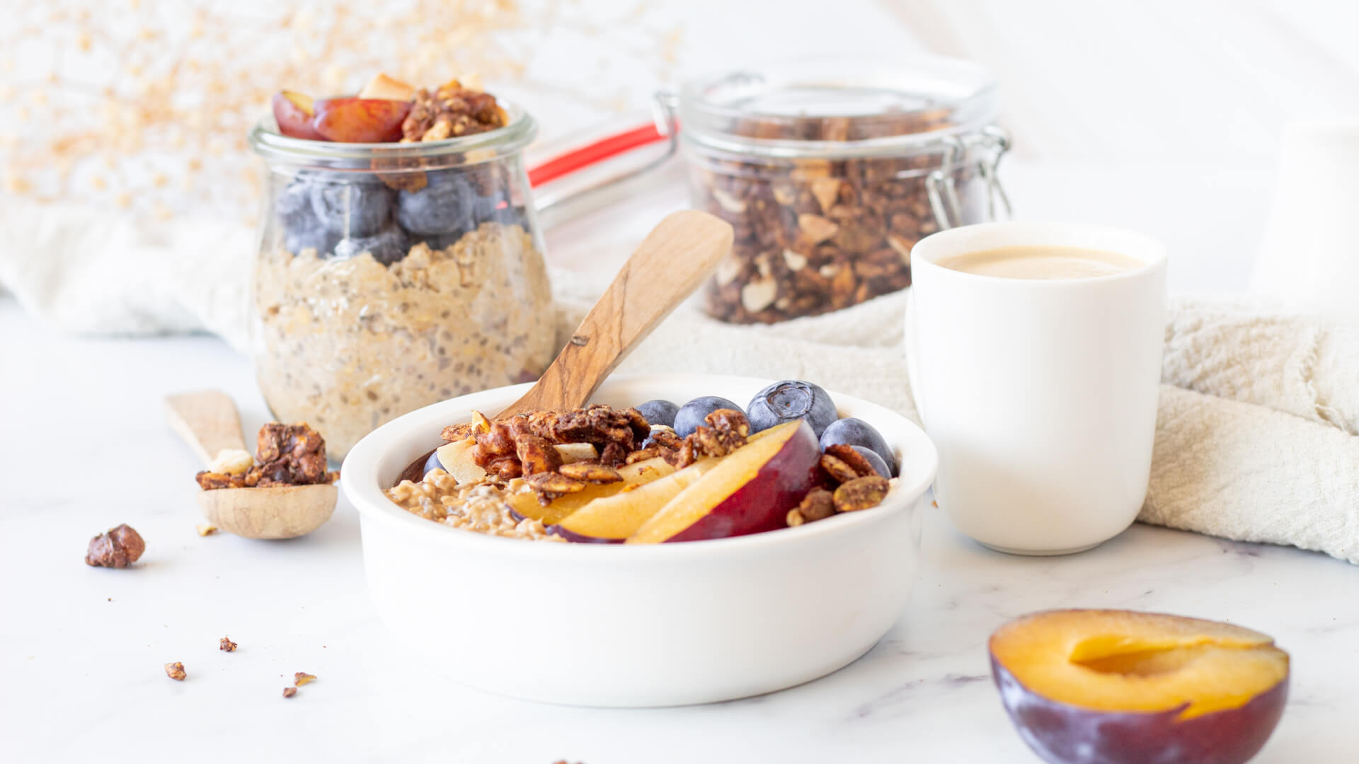 Koffie lovers overnight oats