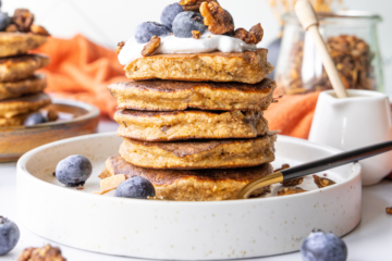 Glutenvrije granola pancakes