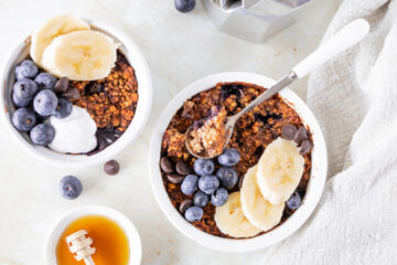 Koffie baked oats