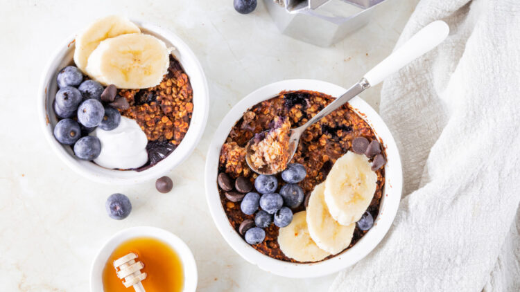 Koffie baked oats