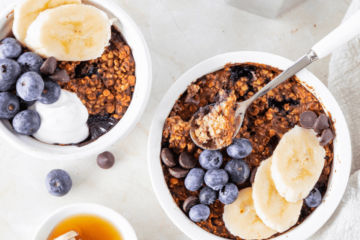 Koffie baked oats