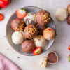 Glutenvrije cake bonbons met chocolade