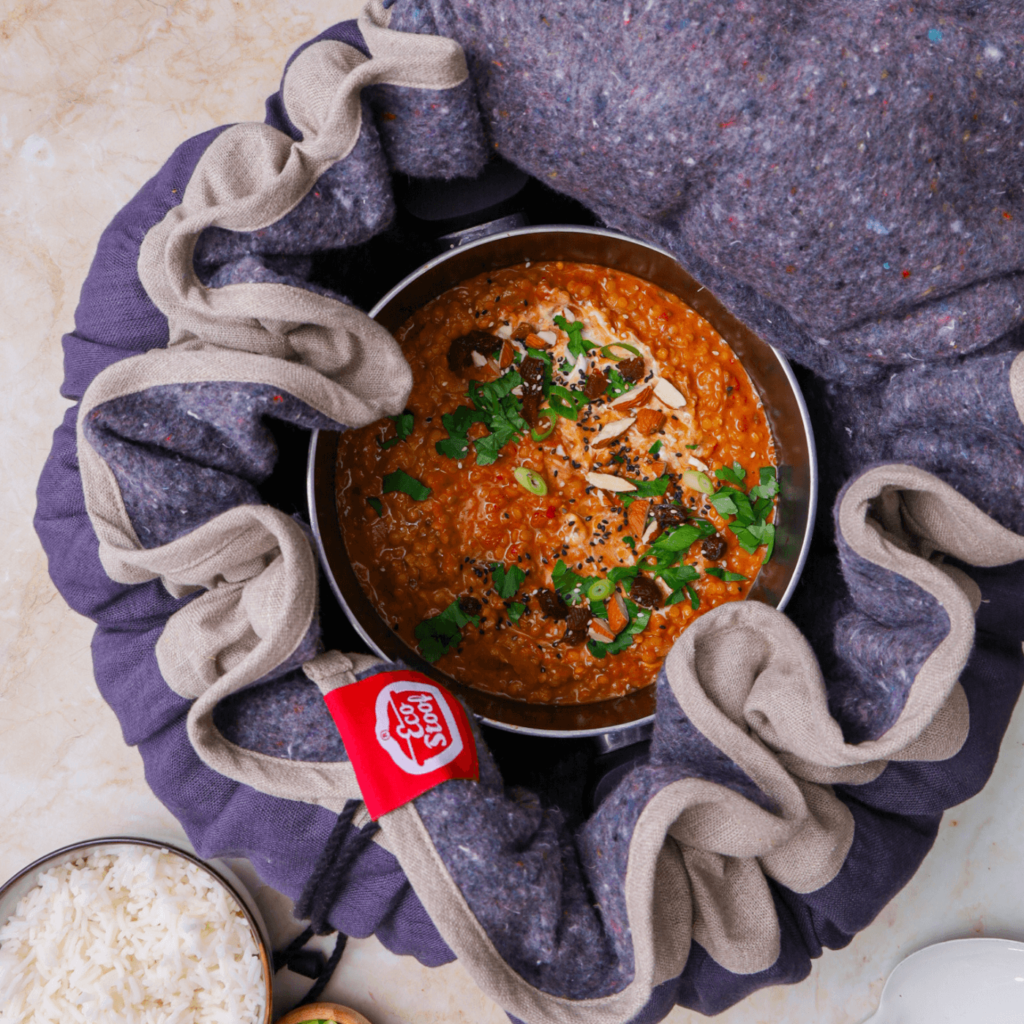 Linzen curry met ras el hanout